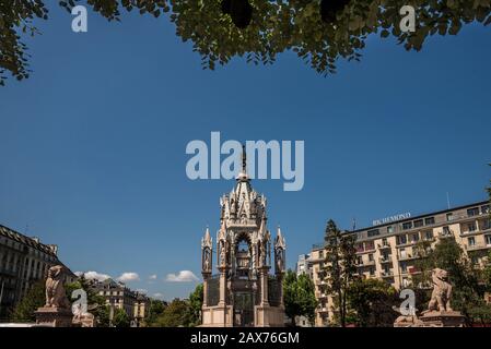 Monumento Brunswick Mausoleo A Ginevra Foto Stock