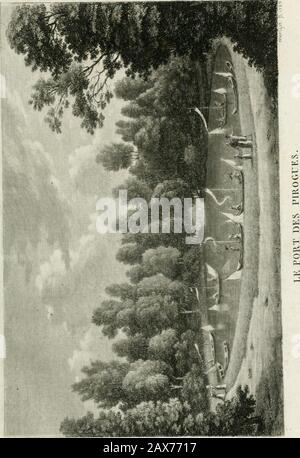 Promenades, ou, Itinéraire des jardins de Chantilly : orné d'un plan et de vingt estampes qui en représentent les principales vues . Foto Stock