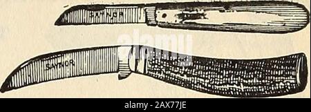 Gerani di WmElliott & Sons : 1845 1899 . Coltelli, Budding e Pruning (inglese). €1.25 a €2.00. Foto Stock