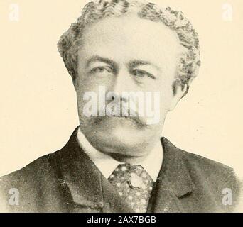 Storia e genealogia della famiglia Stackpole . erpool, Eng., ed è stato il primo che urgedla pubblicazione della Genealogia Stackpole. Divenne abanker a Washington, Kansas, e morì lì 18 aprile 1911. La sua vedova morì a Thomaston, Me., 6 marzo 1914. Theyhad un figlio Frederic Tobey Stackpole b. a Thomaston 18Nov. 1874; m. 23 gennaio 1903, Hariett, dau. Di J.G. Lowe di El Reno, Oklahoma, e aveva sonsJoseph Frederic b. 14 Aprile 1904, A Seattle, Washington, Frederic Tobey Stackpole Jr., B. 23 Dicembre 1908 A El Reno, Oklahoma. 322 Ciro Freeman Stackpole (James H.^ Cornelius^James^ James^, Philip-, James^), Foto Stock