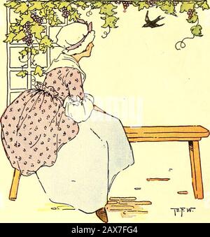 Il libro di Peter Patter; rime per i bambini . E raccogliere le nuvole per le docce estive, Dove la gente vecchia e i bambini PlayOn la calda collina attraverso il giorno livelong. CHRISTOPHERCRUMP Christopher Crump, Tutto in un grumo, Siede come un toad sulla cima di un stump.He si allunga e sospira, e lampeggia con i suoi occhi, pipistrelli ai coleotteri e combatte le mosche. Foto Stock