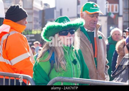 Birmingham, Regno Unito. 17 Marzo 2019. Parata di San Patrizio a Digbeth. © Ken Harrison Foto Stock