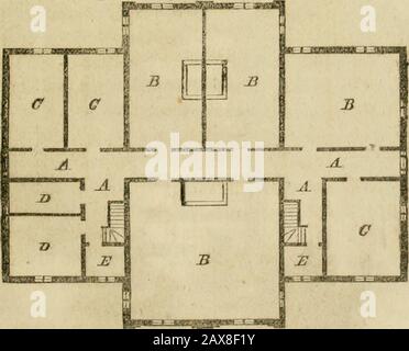 Fondi scolastici e leggi scolastiche del Michigan: Con note e moduli . AAAA: Hal&gt;. B B B - Classe Uoonu*. CCC - Sala Di Recita:. D - Libreria. E - Sala Apparecchiatura. P-CiotUca Kooma Fifr. 4.- Thikd SxCKr Plam.. Scala da 40 ft. A 1 ioch. AAAA - Halls.RBBB - Cla.ss Camere,CCC - Recitation Camere.DD - Tutors Camere.EE - Clothes Camere. ARCHITETTURA SCOLASTICA. Foto Stock