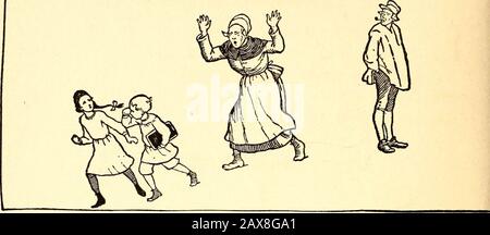 Il Boyd Smith Madre Goose . Il Wt dell'eter)itt PETER bianco non andrà mai a destra E conoscereste il motivo per cui il?He segue il suo naso Dovunque vada E quello sta tutto awry. 66 MELODIE DI OCA MADRE. Tyfytxt Watt un numero di lb ^oman C'era una vecchia donna del Surrey, che era il giorno, mezzogiorno, e notte in fretta; Chiamato suo marito un pazzo, Ha Guidato i bambini a scuola, La preoccupante vecchia donna del Surrey. Jfflattfjeto, Jfflarfe, Hufee MATTEO, Marco, Luca e Giovanni, Benedicono il letto che lye su!E benedetto guardiano-angelo keepMe sicuro da pericolo mentre dormo! IPorgte GEORGIE PORGIE, budino e torta, Baciato Foto Stock