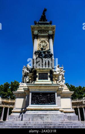 Estanque Grande del Retiro Foto Stock