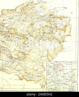 Il grande altopiano; essendo un racconto di esplorazione nel Tibet centrale, 1903, e della spedizione di Gartok, 1904-1905 . LorLAon-, EdvraxdAmolA.3y pej-Miss-Wwn del Royal Geographical Sor^^t^- 81 83 CINESE 8i TURKESTAN. ^FW- 56 Loildoja; ed^^axiAmol(l.. PARTE II LA SPEDIZIONE DEL GARTOK 1904-1905 Foto Stock
