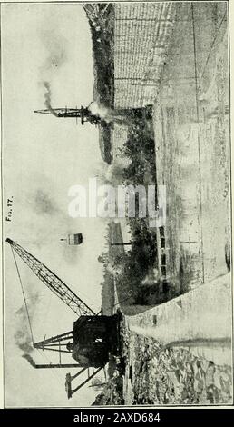 Transazioni . 322 IL PRINCIPALE CANALE DKAINAGE DI CHICAGO. 3  L A IL CANALE DI DRENAGGIO PRINCIPALE DI CHICAGO. 323 Foto Stock