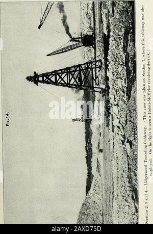 Transazioni . Q T  IL CANALE DI DRENAGGIO PRINCIPALE 319 DI CHICAGO. 320 IL CANALE DI DRENAGGIO PRINCIPALE DI CHICAGO. Foto Stock