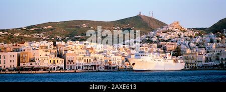 Ermoupoli, SIROS, Grecia Foto Stock