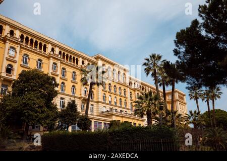 Lycée Parc Imperial A Nizza, Costa Azzurra Foto Stock