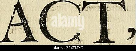 Atti e leggi emanati dalla Grande e Generale Corte o Assemblea della loro Provincia delle Majessies del Massachusetts-Bay, nel New-England : iniziata a Boston il trentesimo giorno del maggio 1694, e proseguita da diversi aggiornamenti fino a mercoledì il ventisettesimo giorno del febbraio successivo: Le quarta sessione . Per aver concesso alle loro Majefties un Ta^on Sondaggi ed Effati 5 E ad-*doveri aggiuntivi di Impoft andTunage di Spedizione* Foto Stock