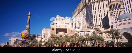 Hotel in una città, Aladdin Resort And Casino, The Strip, Las Vegas, Nevada, USA Foto Stock