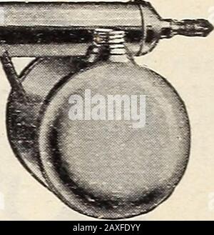 Mann's descriptive catalgoue : 1914 guida per l'azienda agricola e giardino . h 50 CENTESIMI Questi spruzzatori gettano uno spruzzo molto fine di liquidi di solito utilizzati per distruggere insetti, insetti, ecc, e per mantenere il bestiame libero da mosche durante il tempo estivo. Sono particolarmente ricomparsi per spruzzare tutti i tipi di piante, cespugli, viti, alberi, interno di henneries, ed anche forspraying cavalli e bestiame per tenere via le mosche. IRRORATRICI universali TIN una buona irroratrice per uso generale. 35c.. Foto Stock