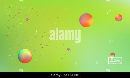 Sfondo a tema Super star. Creativi ad alta risoluzione e freschi. Illustrazione, moderna. Stelle, pianeti, segni. Universo colorato spazio sfondo tema. Illustrazione Vettoriale