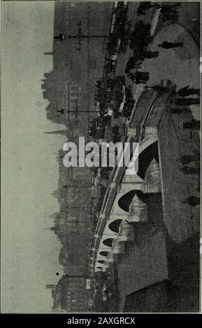 La comoda guida di Adshead per Glasgow : con mappa, viste, itinerari e tariffe dei tram e altre informazioni utili . Guida Di «4 Adsheacls A Glasgow Foto Stock