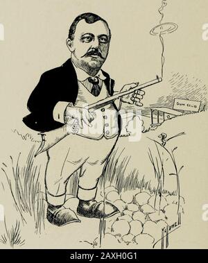 'Come vediamo 'em', un volume di cartoni animati e caricature dei cittadini di Los Angeles. Will A. HARRISLawver.. John HAUERWAAS,Brewer. Foto Stock