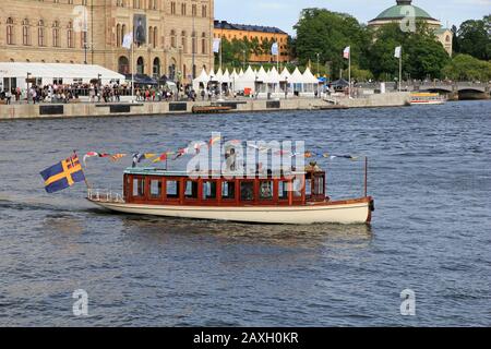 Stoccolma / Svezia - 29 Giu 2012: Il Porto Turistico Di Stoccolma, Svezia Foto Stock