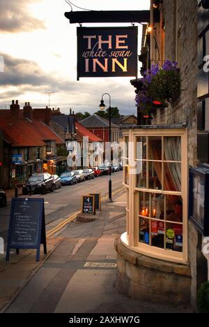 The White Swan Inn, Pickering, North Yorkshire Foto Stock