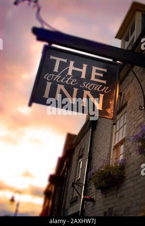 The White Swan Inn, Pickering, North Yorkshire Foto Stock