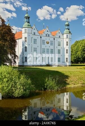 Castello Di Ahrensburg, Schleswig-Holstein, Germania Foto Stock