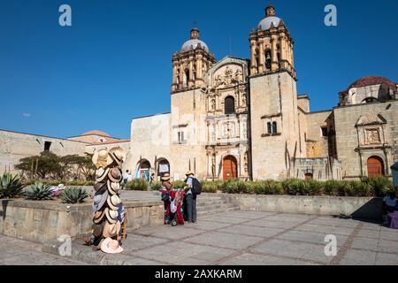 Templo de Santo Domingo de Guzman chiesa ed ex monastero a Oaxaca, Messico Foto Stock