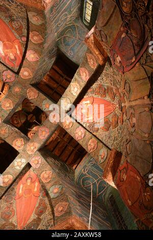 Watts Memorial Chapel Soffitto Foto Stock