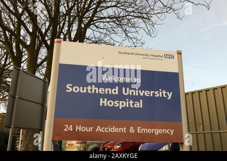 Southend University Hospital. Southend-on-Sea, Essex, Regno Unito Foto Stock