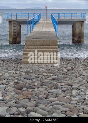 Attrazioni da vedere nel centro di Santa Cruz, Madeira, Portogallo, Unione europea Foto Stock