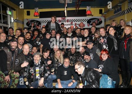 Rockers A Ton Up Winterblot Foto Stock