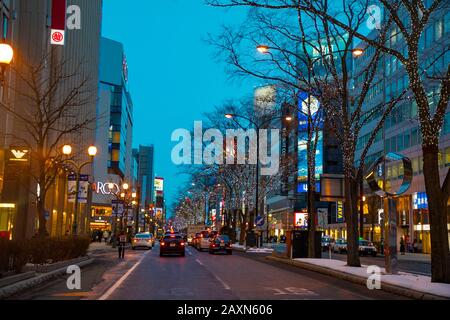 Chuo Ward, Sapporo, Hokkaido, Giappone Foto Stock