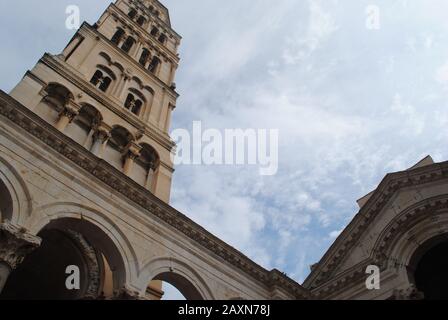 Un edificio a Spalato Foto Stock