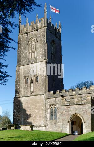 Santa Trinità Chiesa, Wickwar, South Gloucestersher, Regno Unito grado II elencati Chiesa di origine 12th secolo Foto Stock