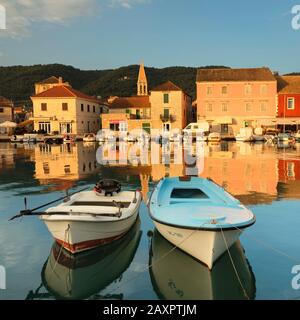 Stari Grad, Isola Di Hvar, Dalmazia, Croazia Foto Stock