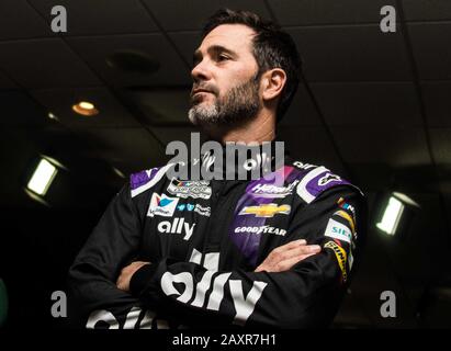 Daytona, Stati Uniti. 12th Feb, 2020. Jimmy Johnson attende l'inizio del Media Day per il 2020 Daytona 500 il 12 febbraio 2020 a Daytona, Florida. Foto di Edwin Locke/UPI Credit: UPI/Alamy Live News Foto Stock