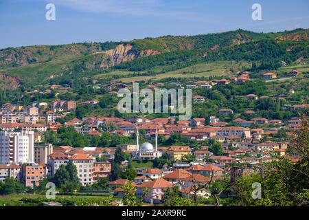 Peshkopia, Peshkopi, Qark Dibra, Albania Foto Stock