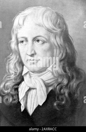 1800 ca, FRANCIA : lo scrittore e Botanico francese Jacques Henri Bernardin De Saint Pierre ( 1737 - 1814 ), auteur di celebre romanticismo PAUL ET VIRGINIE ( 1787 ). Ritratto del pittore Ernst Hader , 1880 ca. - Jacques-Henri - Saint- Pierre - BOTANICO - BOTANICO - BOTANICO - SCRITTORE - LETTERATURA - LETTERATURA - letterato - ritatto - ritratto - '800 - 800's - OTTOCENTO ---- Archivio GBB Foto Stock