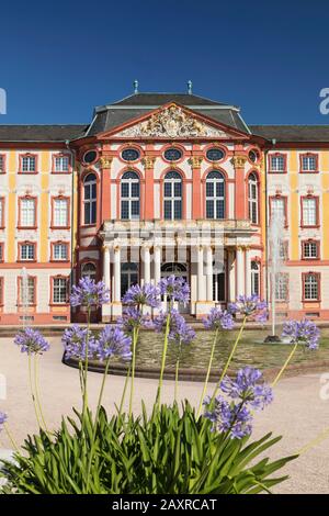 Castello Bruchsal, Baden-Wurttemberg, Germania Foto Stock