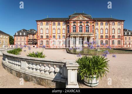 Castello Bruchsal, Baden-Wurttemberg, Germania Foto Stock