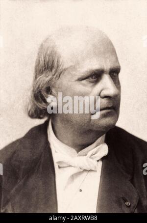 Charles Marie René Leconte de Lisle (1818 – ) è stato un poeta francese del movimento Parnassiano. È tradizionalmente conosciuto solo dal suo cognome, Leconte de Foto Stock