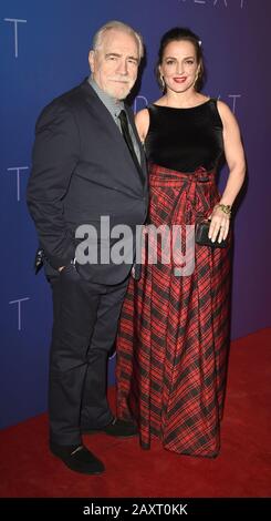 La foto Deve Essere Accreditata ©Alpha Press 079965 12/02/2020 Brian Cox e la moglie Nicole Ansari Cox al prossimo evento Sky TV Up tenutosi alla Tate Modern di Londra Foto Stock