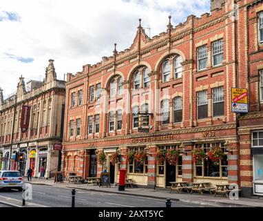 Il Vecchio Mercato Del Pesce In Baldwin Street, Bristol, Inghilterra, Regno Unito Foto Stock