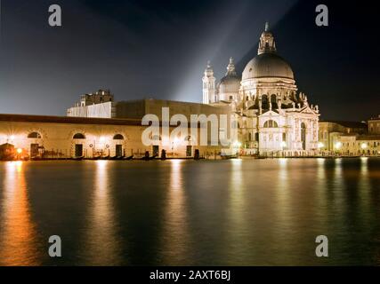 La Basilica Di Santa Maria Della Salute - Venezia Foto Stock