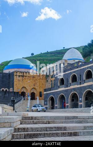 Tiberias, Israele - 10 febbraio 2020: La Tomba del composto Rabbi Meir Baal Hanes (il Miracolo Maker), a Tiberias, Israele del Nord Foto Stock