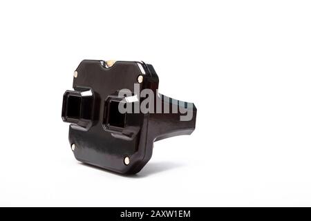 Gioco di visione 3d stereoscopico in bakelite da collezione vintage view del 1950 circa Foto Stock