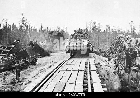 Operazione Barbarossa in rare immagini, 1941 Foto Stock