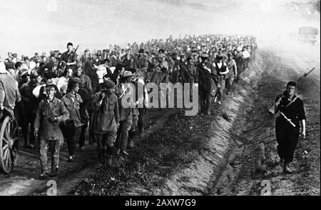 Operazione Barbarossa in rare immagini, 1941 Foto Stock