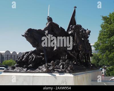 Cavalry Carica Washington D.c. Foto Stock