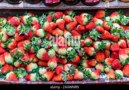 Fragola A Baguio City, Filippine Foto Stock