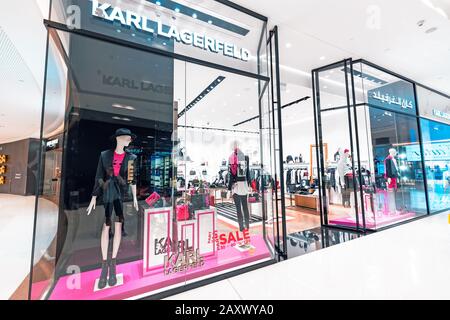 26 Novembre 2019, Emirati Arabi Uniti, Dubai: Karl Lagerfeld Fashion Store Nel Dubai Mall Foto Stock