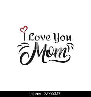 Amate voi la scheda madre. Sfondo del giorno della Madre disegnato a mano. Illustrazione dell'inchiostro. Calligrafia moderna del pennello. Lettering Happy Mothers Day. Carta disegnata a mano con h Illustrazione Vettoriale